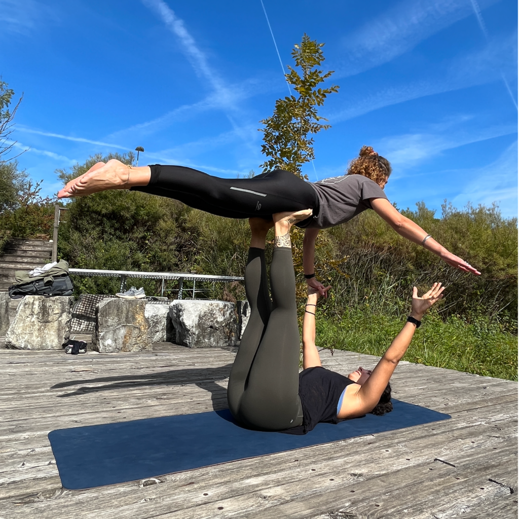 Sentez-Vous Sport 2022 : acroyoga pour faire confiance et se faire confiance